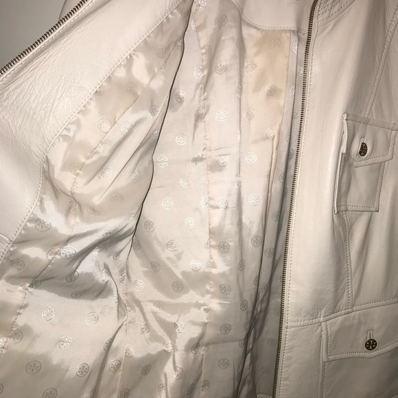 Tory Burch Leather Biker Jacket - Picture 9 of 16